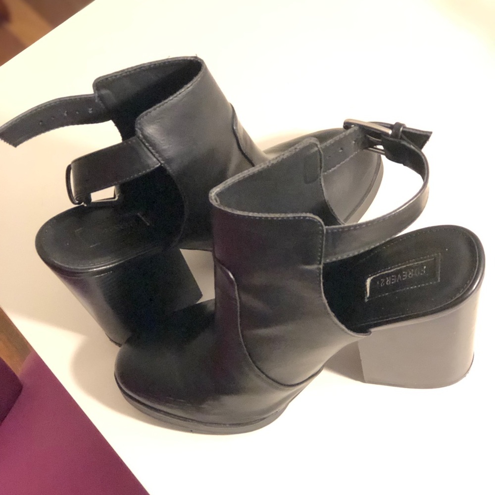Leather booties!!!!!